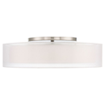 Load image into Gallery viewer, Metropolis 30" LED Semi Flush Mount - Brushed Nickel Finish