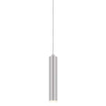 Load image into Gallery viewer, Micro Tube LED Pendant Light - Bright Satin Aluminum