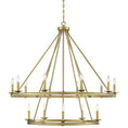 Load image into Gallery viewer, Middleton 15-Light Chandelier - Brass Finish