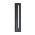 Load image into Gallery viewer, Midnight Large LED Outdoor Wall Sconce - Black Finish