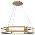 Load image into Gallery viewer, Mies 35" Pendant - Aged Brass Finish