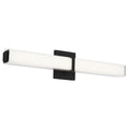 Load image into Gallery viewer, Milan Bathroom Vanity Light - Nightshade Black Finish