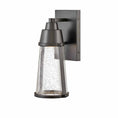 Load image into Gallery viewer, Miles Small Outdoor Wall Sconce - Black