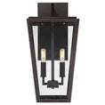 Load image into Gallery viewer, Milton 2-Light Outdoor Wall Sconce - English Bronze Finish