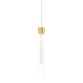 Load image into Gallery viewer, Mini Linger Pendant - Natural Brass Finish