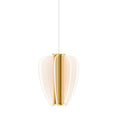 Load image into Gallery viewer, Mini Nyra Pendant - Plated Brass Finish