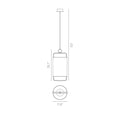 Load image into Gallery viewer, Minimalism 11.8" LED Pendant - Diagram
