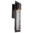 Load image into Gallery viewer, Mist Large LED Outdoor Wall Sconce - Bronze Finish