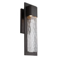 Load image into Gallery viewer, Mist Medium LED Outdoor Wall Sconce - Bronze Finish