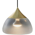 Load image into Gallery viewer, Mist Large Pendant - Matte Brass Finish