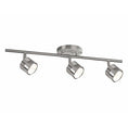 Load image into Gallery viewer, Modern LED Single Fixed Track Fixture - Brushed Nickel/3 Light