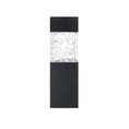 Load image into Gallery viewer, Monarch Medium LED Outdoor Wall Sconce - Black Finish