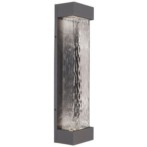Moondew Large LED Outdoor Wall Sconce - Graphite Finish