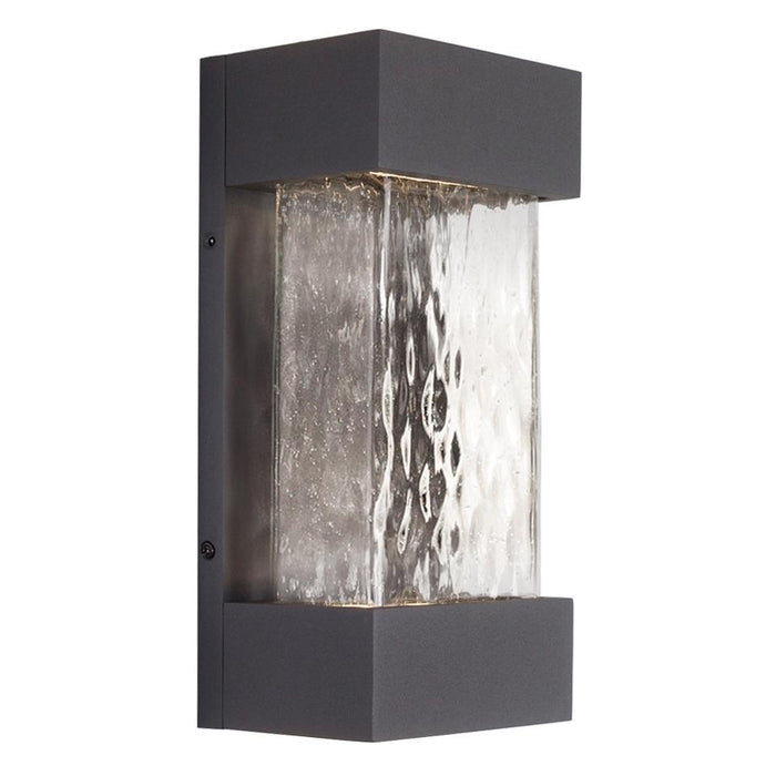 Moondew Small LED Outdoor Wall Sconce - Graphite Finish