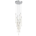 Load image into Gallery viewer, Motif Medium LED Multi Light Pendant - Chrome Finish