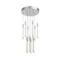 Load image into Gallery viewer, Motif Small LED Multi Light Pendant - Chrome Finish