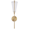 Load image into Gallery viewer, Mulberry LED Wall Sconce - Brushed Gold