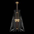 Load image into Gallery viewer, Newton Down Pendant 912940 - Gold Leaf Finish