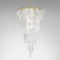 Load image into Gallery viewer, Nimbus Cascade Chandelier - Satin Brass Finish