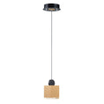 Load image into Gallery viewer, Nob Square Mini Pendant - Gold & Black