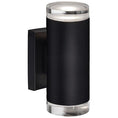 Load image into Gallery viewer, 601431/2 LED Wall Sconce - Black/Tall