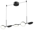 Load image into Gallery viewer, Novel LED Linear Suspension - Black Finish