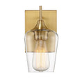 Load image into Gallery viewer, Octave Wall Light - Warm Brass Finish