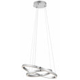 Load image into Gallery viewer, Opus LED 2-Tier Pendant - Chrome