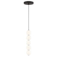 Load image into Gallery viewer, Orbet 5-Light Pendant - Nightshade Black Finish