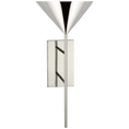 Load image into Gallery viewer, Orsay Medium Uplight Sconce - Polished Nickel Finish