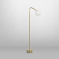 Load image into Gallery viewer, Oscar Floor Lamp - Satin Brass Finish