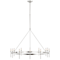 Load image into Gallery viewer, Overture Grande Ring Chandelier - Polished Nickel Finish