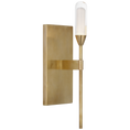 Load image into Gallery viewer, Overture Medium Sconce - Natural Brass Finish