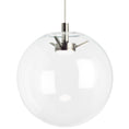 Load image into Gallery viewer, Palona Pendant - Clear Glass Satin Nickel Finish