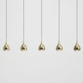 Load image into Gallery viewer, Paopao L5 LED Linear Multi Light Pendant - Champagne Gold Finish