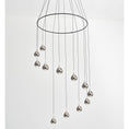 Load image into Gallery viewer, Paopao P12 / PC12 LED Multi Light Pendant - Chrome Finish (With Ring)
