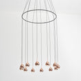 Load image into Gallery viewer, Paopao P12 / PC12 LED Multi Light Pendant - Copper Finish (With Ring)