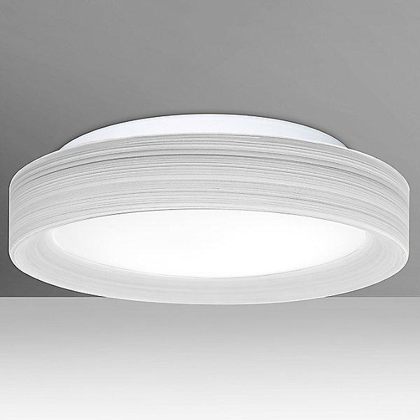 Pella 13" LED Flushmount Ceiling Light Chalk/Opal Matte