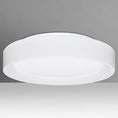 Load image into Gallery viewer, Pella 13" LED Flushmount Ceiling Light Opal Matte