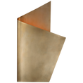 Load image into Gallery viewer, Piel Right Wrapped Sconce - Antique-Burnished Brass Finish