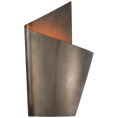 Load image into Gallery viewer, Piel Right Wrapped Sconce - Pewter Finish