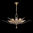 Load image into Gallery viewer, Plume Pendant 893740 - Gold Leaf Finish