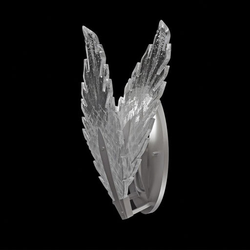 Plume Wall Sconce - Silver Leaf Finish