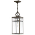 Load image into Gallery viewer, Porter Small Outdoor Pendant - Oil Rubbed Bronze Finish