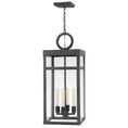 Load image into Gallery viewer, Porter Large Outdoor Pendant - Aged Zinc Finish