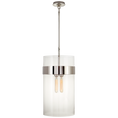 Load image into Gallery viewer, Presidio Medium Pendant - Polished Nickel Finish