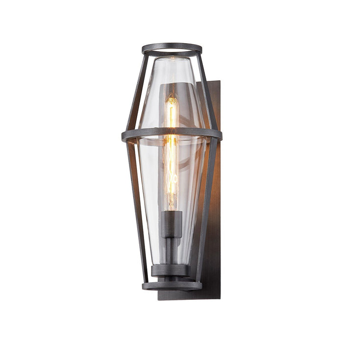Prospect Small Outdoor Wall Sconce - Graphite Finish