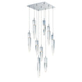 Load image into Gallery viewer, Quartz 9-Light Pendant - Polished Chrome