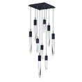 Load image into Gallery viewer, Quartz 9-Light Pendant - Black