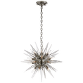 Load image into Gallery viewer, Quincy Small Sputnik Chandelier Polished Nickel